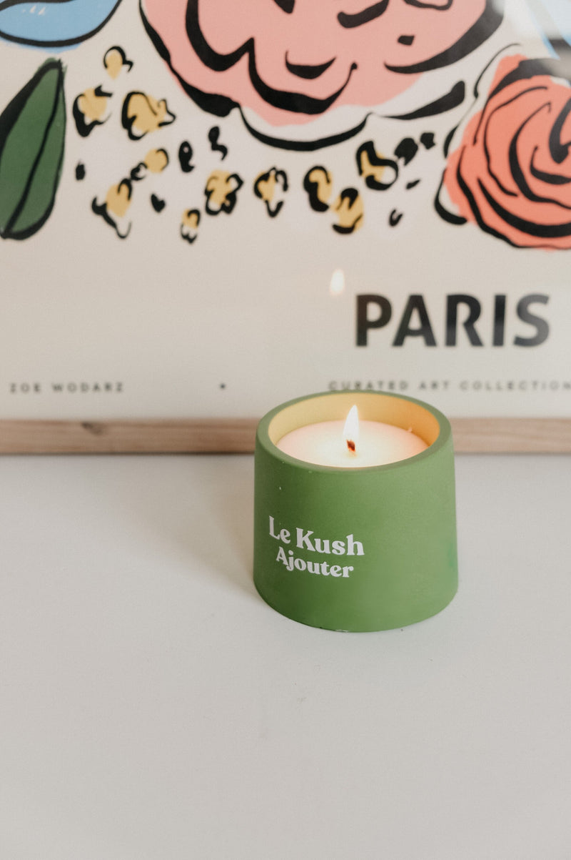 Le Kush Handmade Vegan Soy Wax Candle