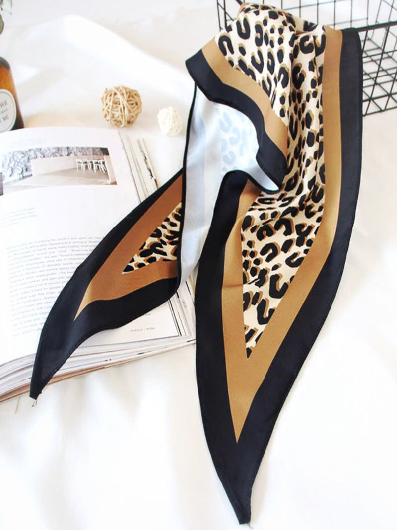 Leopard Print Scarf