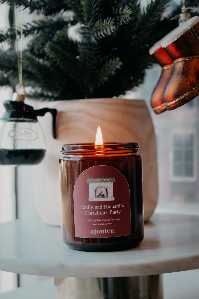Emily and Richards Christmas Party Inn Soy Wax Candle