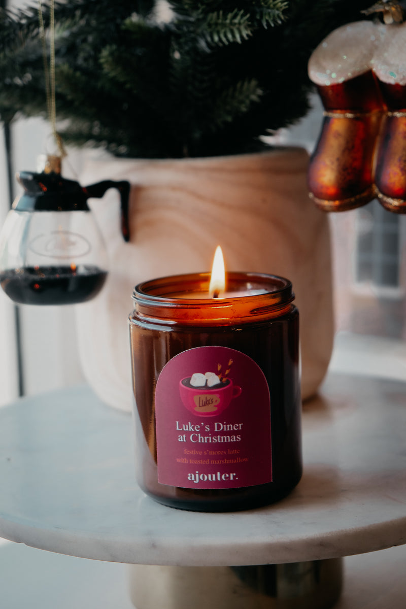 Lukes Diner at Christmas Soy Wax Candle