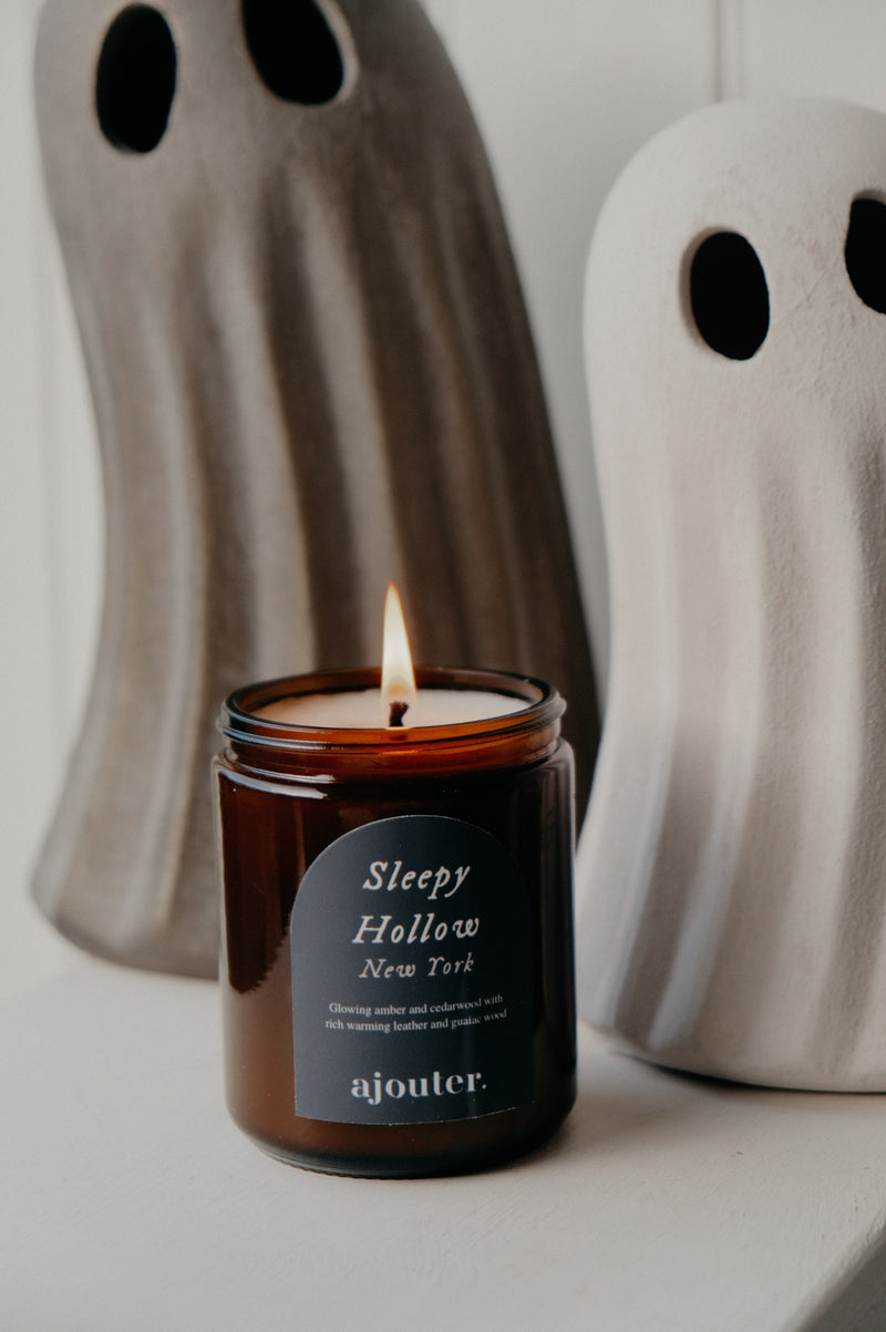 Sleepy Hollow NYC Halloween Autumn Candle
