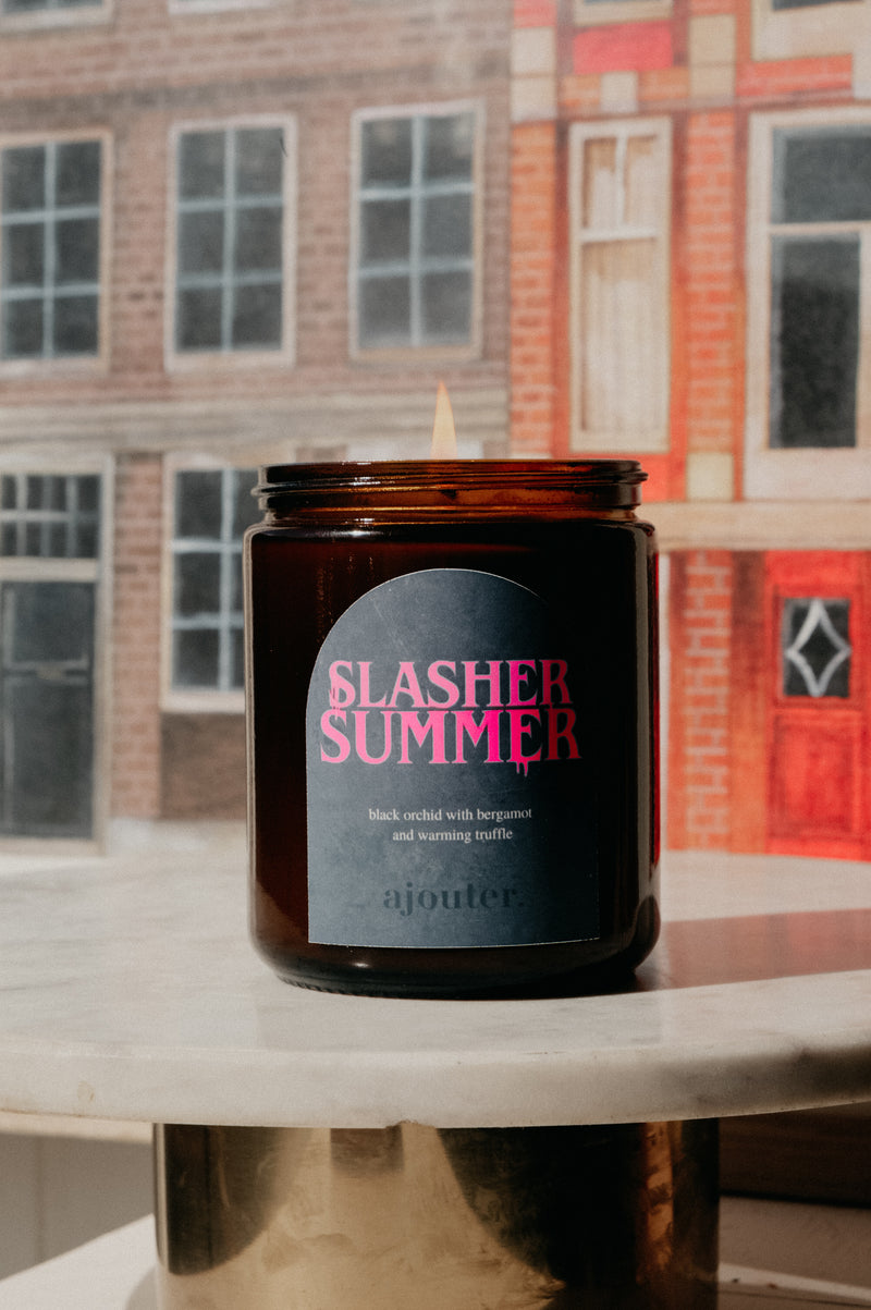 Slasher Summerween Movie Night Soy Wax Candle