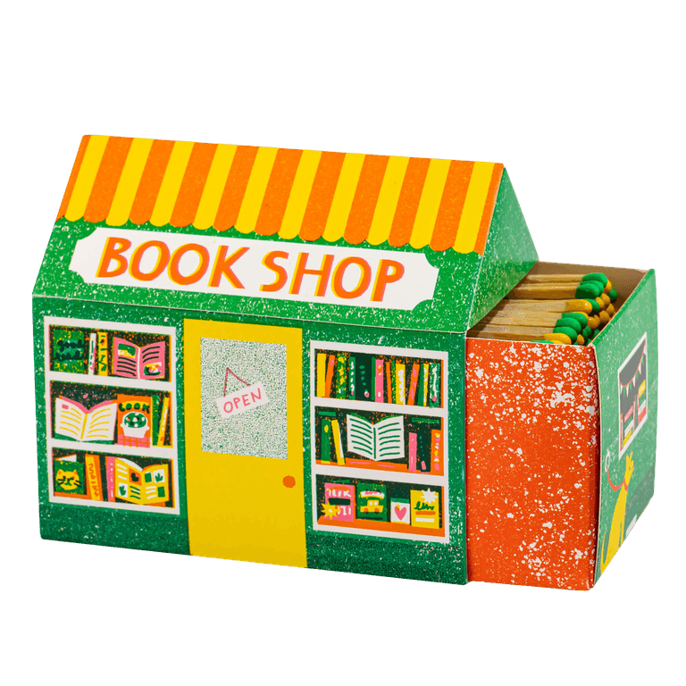 Bookshop House Matchbox