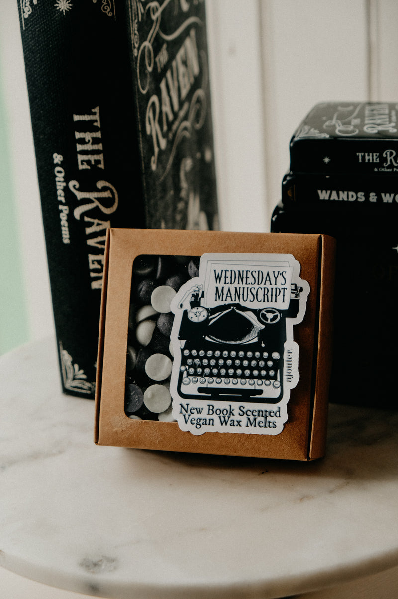 Wednesday Manuscript Shimmer Wax Melts