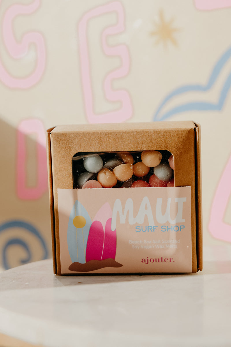 Maui Surf Shop Beach Sage and Sea Salt Shimmer Wax Melts