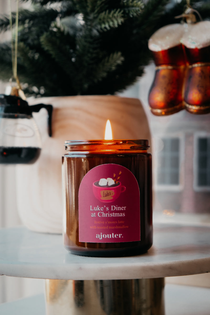 Lukes Diner at Christmas Soy Wax Candle