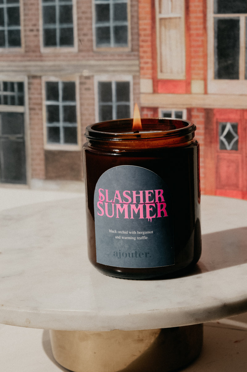 Slasher Summerween Movie Night Soy Wax Candle