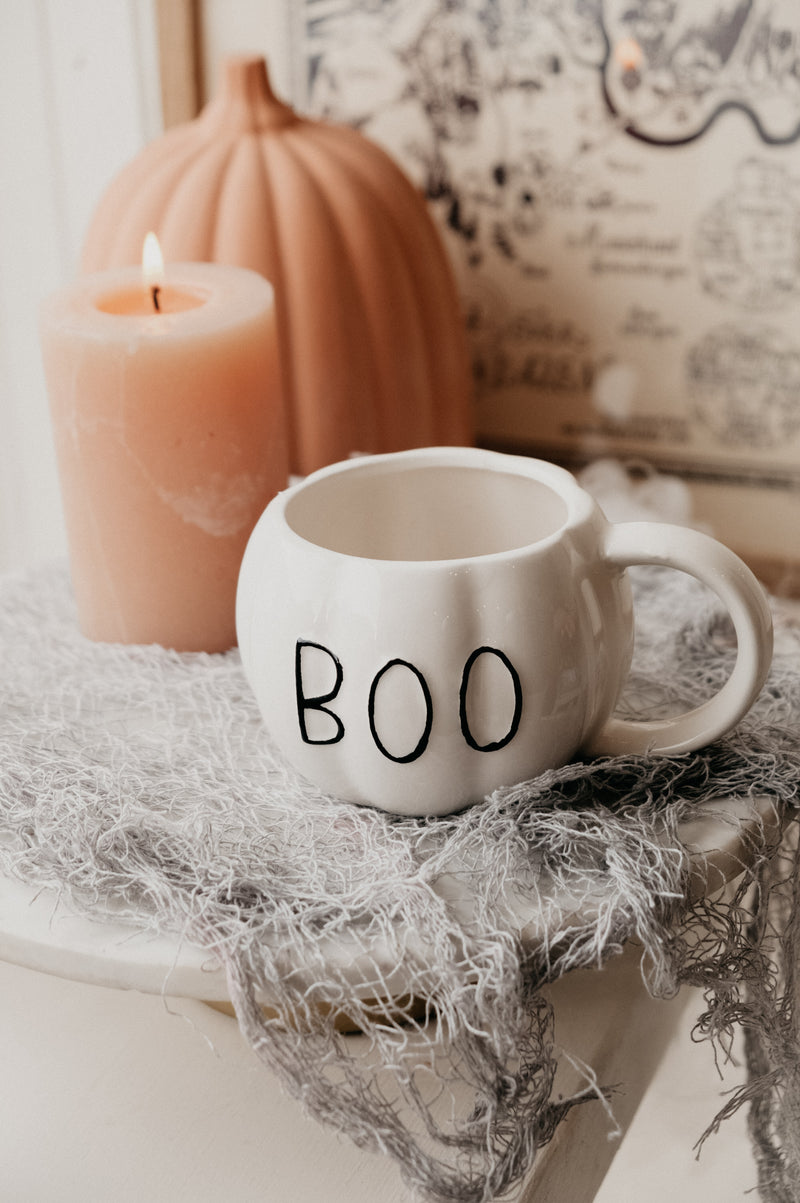 Boo Halloween Autumn Coffee Mug