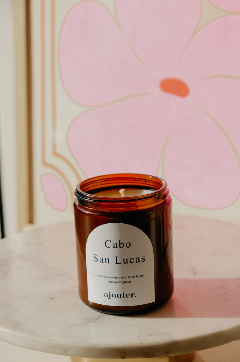Cabo San Lucas Lemon and Guava Soy Wax Candle