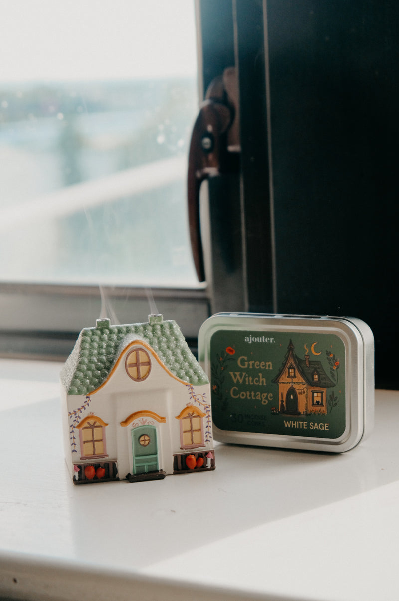 Green Witch White Sage Incense Cones