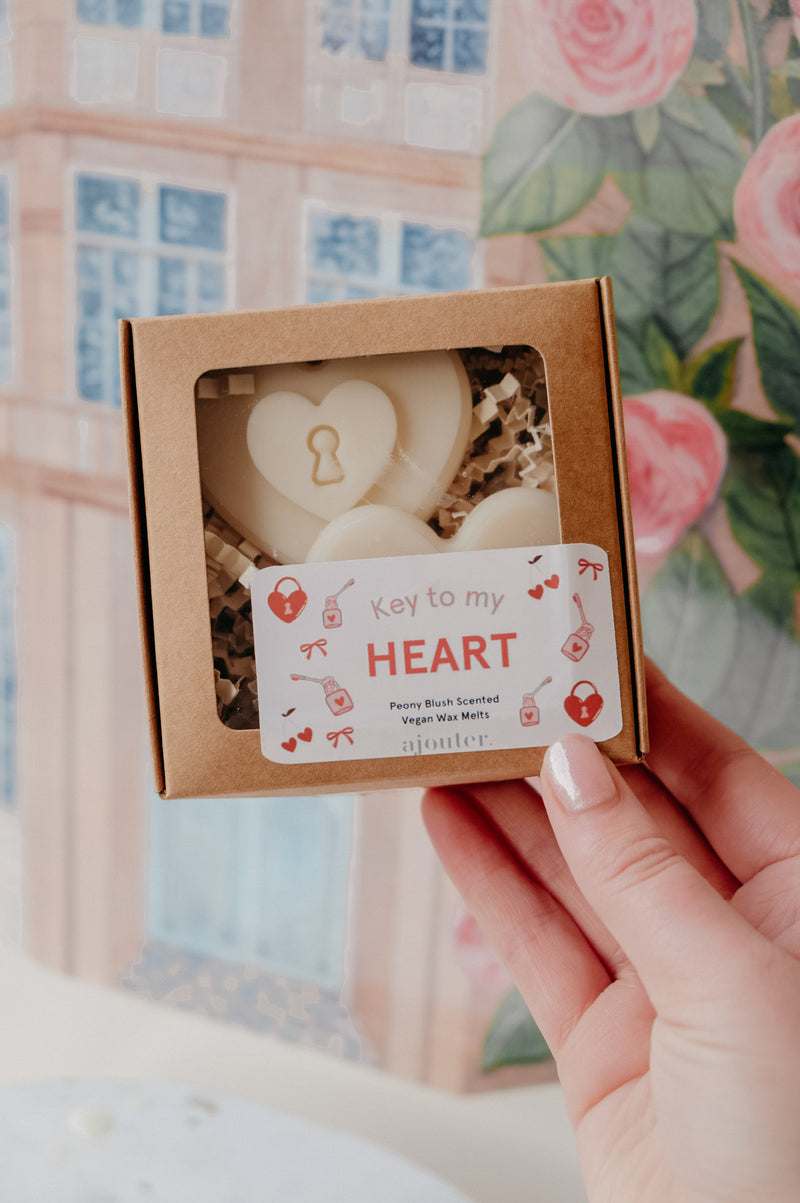 Key to My Heart Shimmer Wax Melts