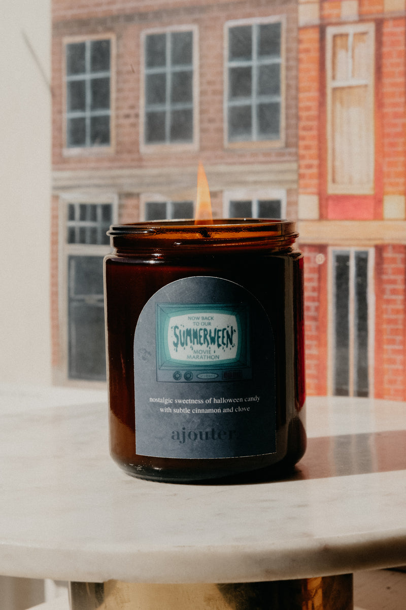 Summerween Movie Night Soy Wax Candle