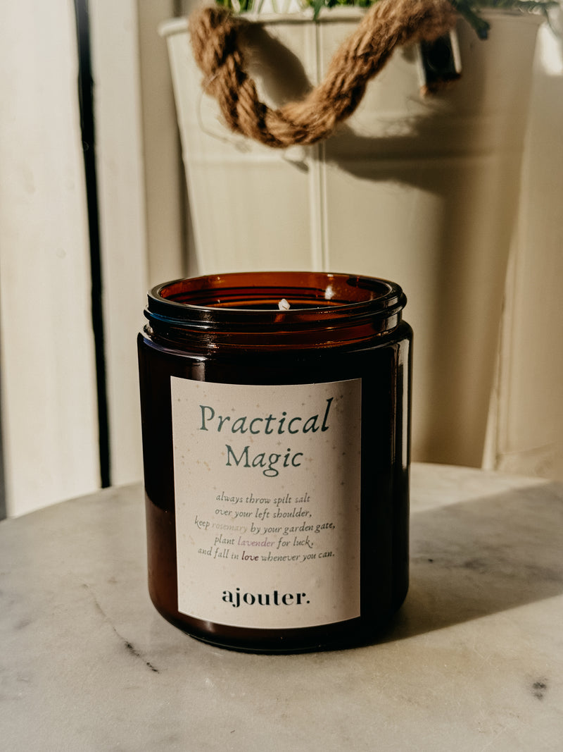 Practical Magic Spell Soy Wax Candle