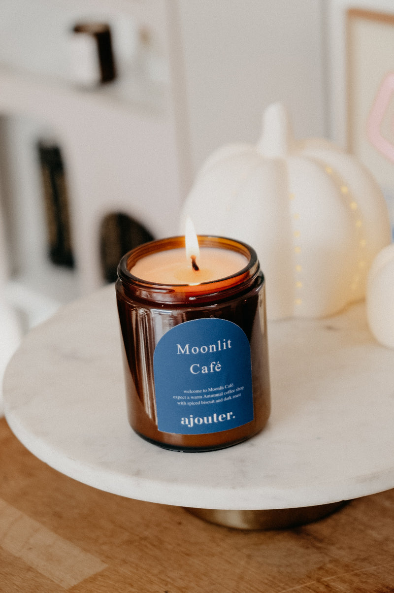 Moonlit Cafe Autumn Soy Wax Candle