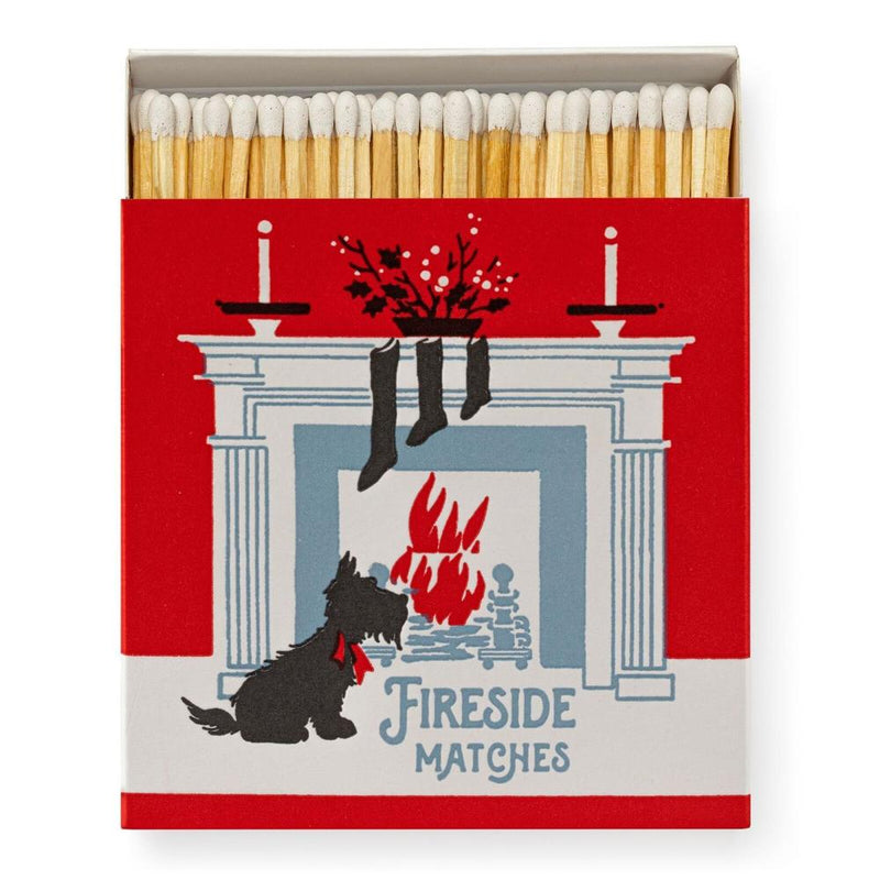 Christmas Fireside Festive Matches Matchbox