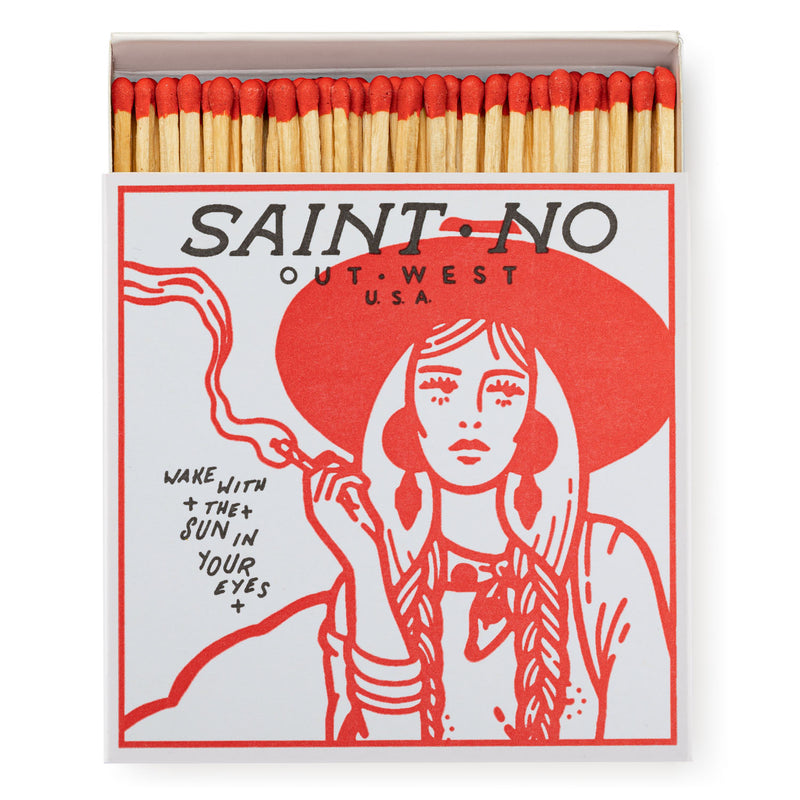 Way Out West Luxury Cowboy Matchbox