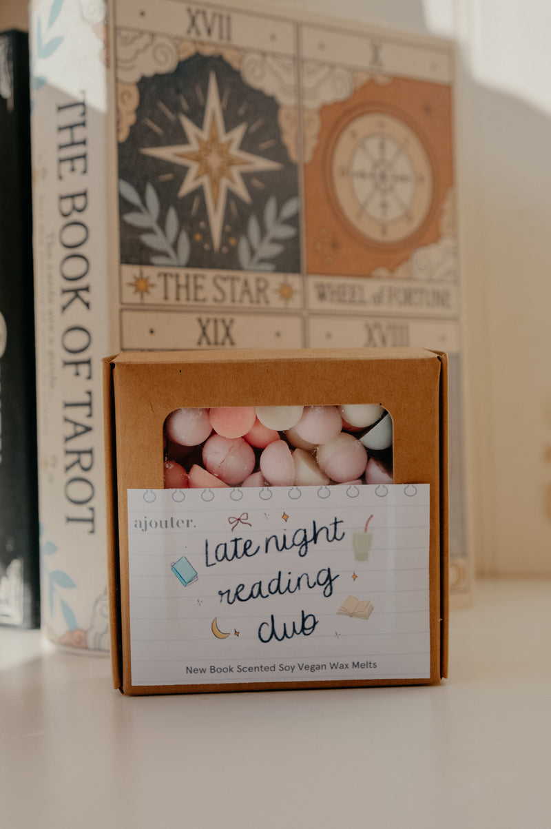 Late Night Reading Club Pastel Shimmer Soy Wax Melts