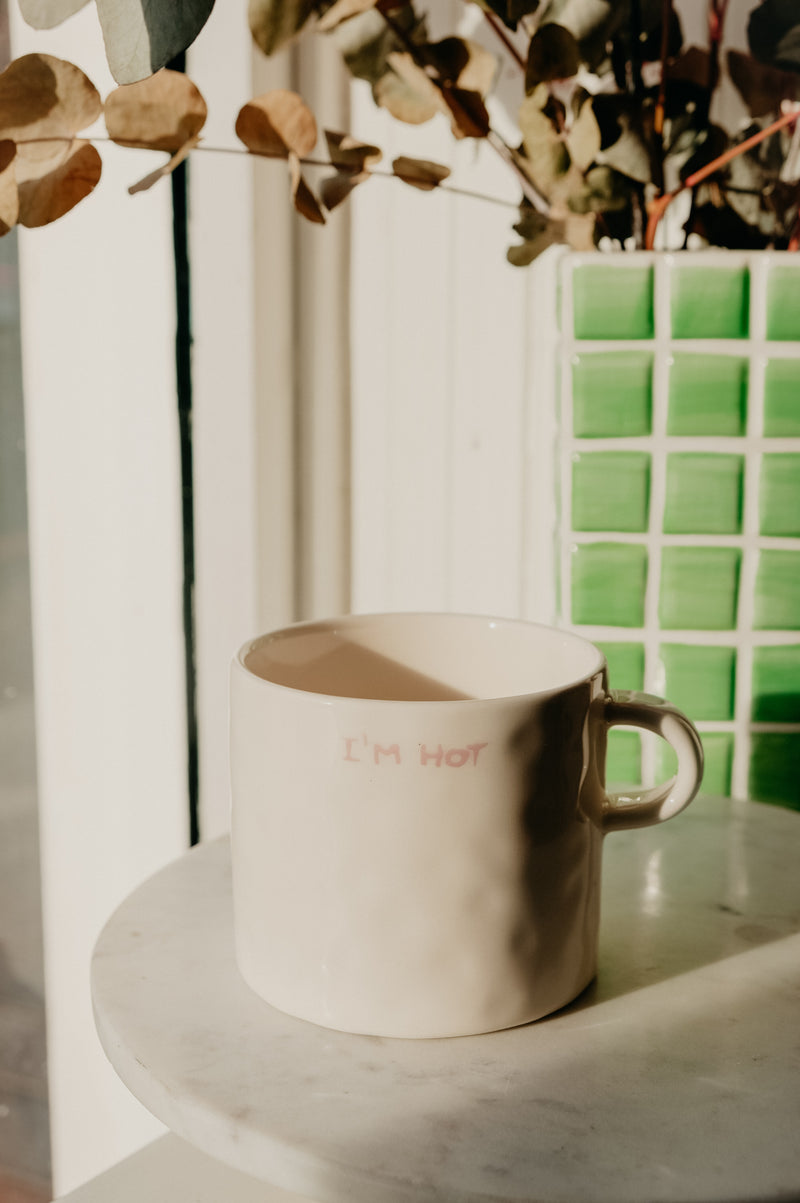 Row Im Hot Ceramic Coffee Mug