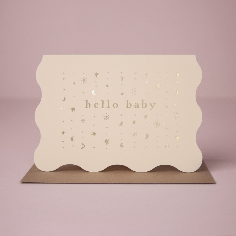 Hello Baby Gender Neutral Card