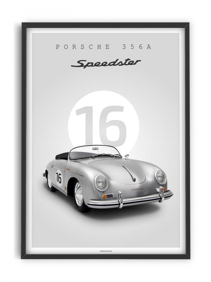 Porsche Car 16 Print 50cm x 70cm