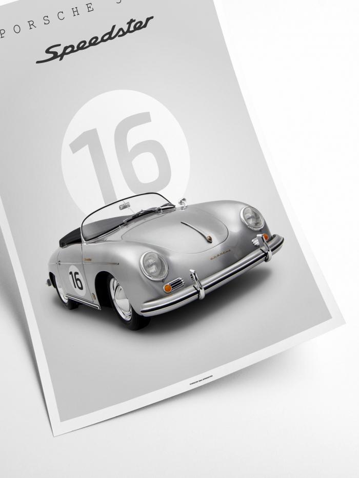 Porsche Car 16 Print 50cm x 70cm