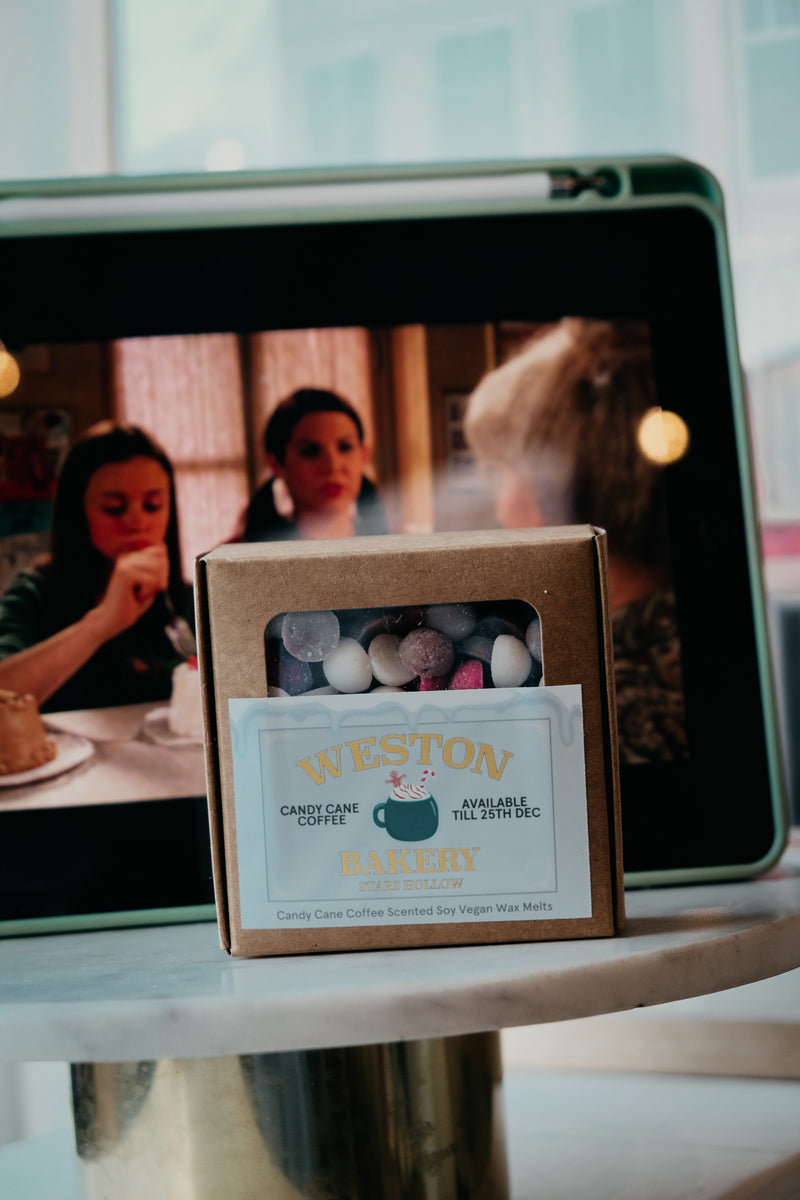 Westons Bakery Gilmore Stars Hollow Candy Cane Soy Wax Melts