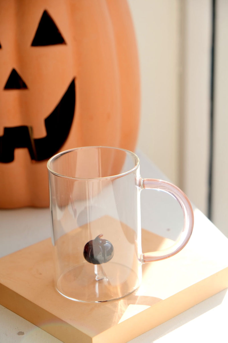 Pumpkin Glass Halloween Autumn Mug
