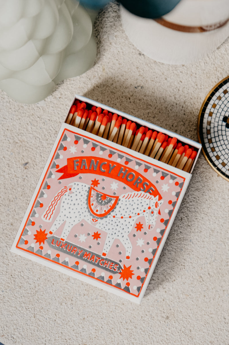 Fancy Horse Matches Matchbox