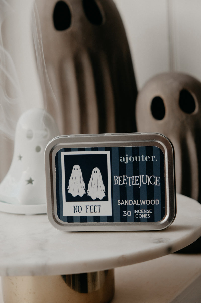 Beetlejuice No Feet Sandalwood Incense Cones