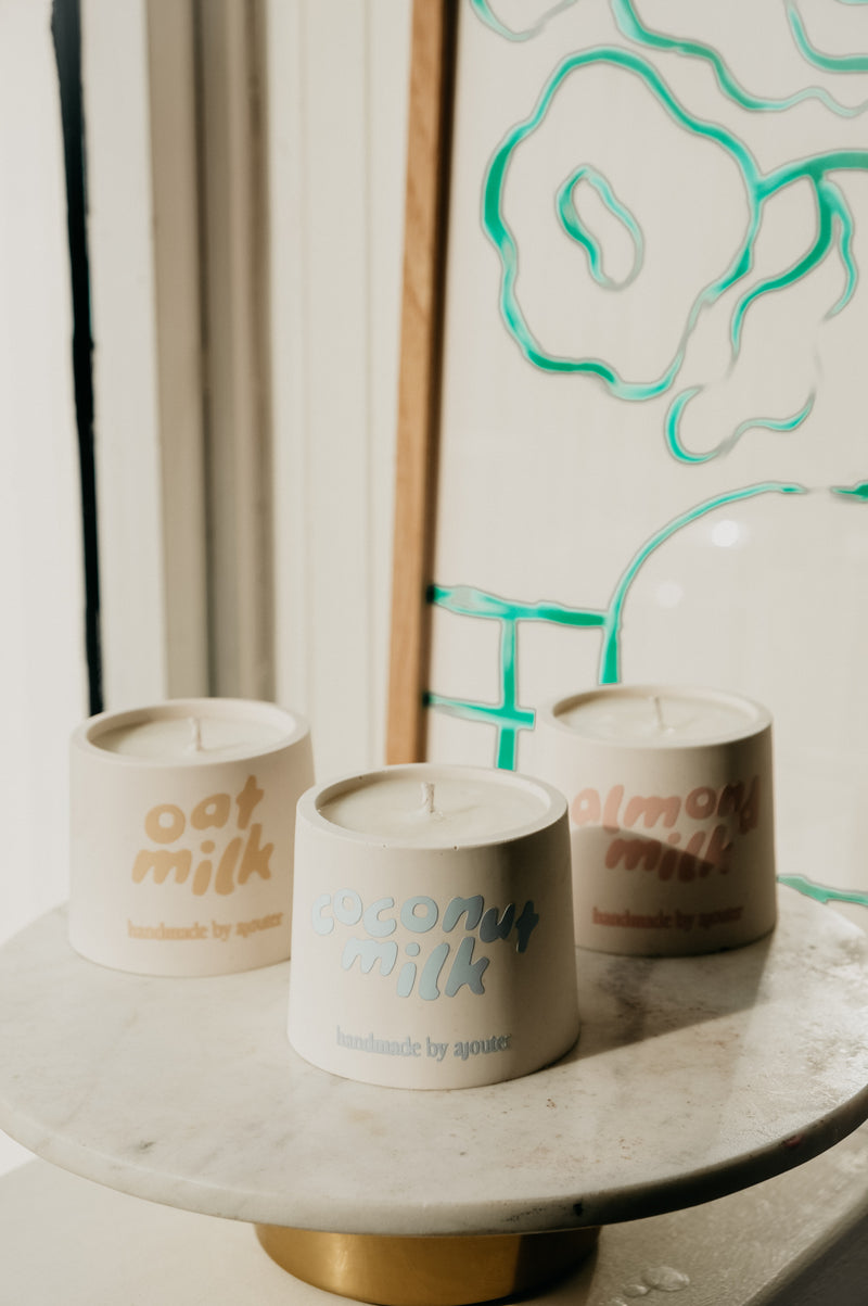 Coconut Milk / Almond Milk / Oat Milk Soy Wax Candle