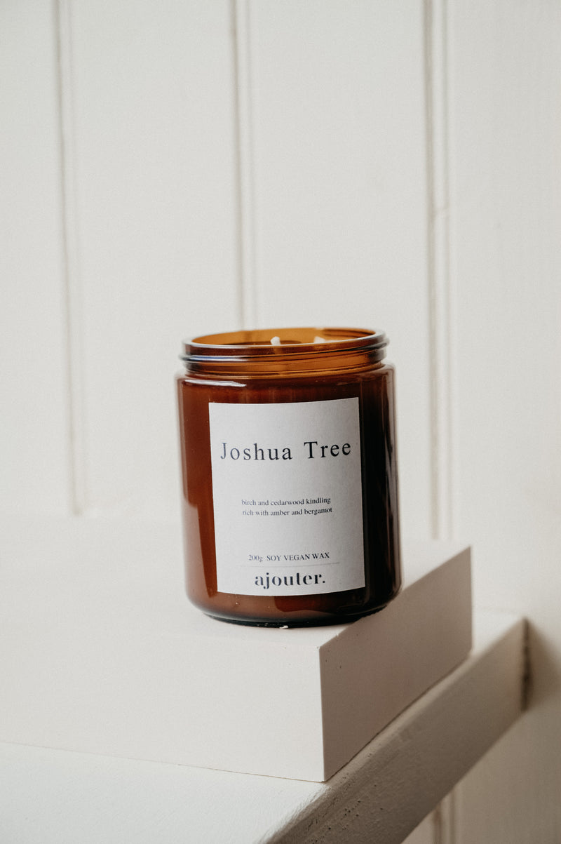 Joshua Tree Birch and Cedarwood Soy Wax Candle