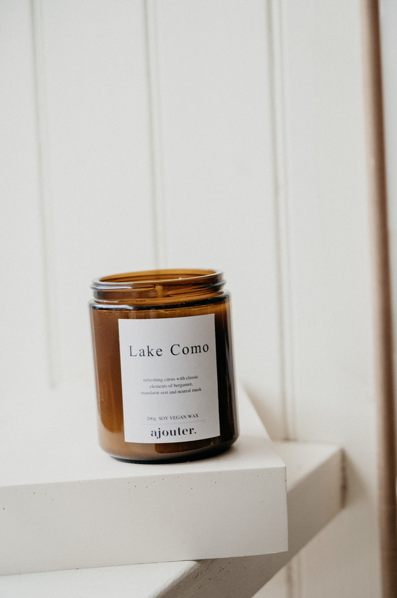 Lake Como Citrus Soy Wax Candle