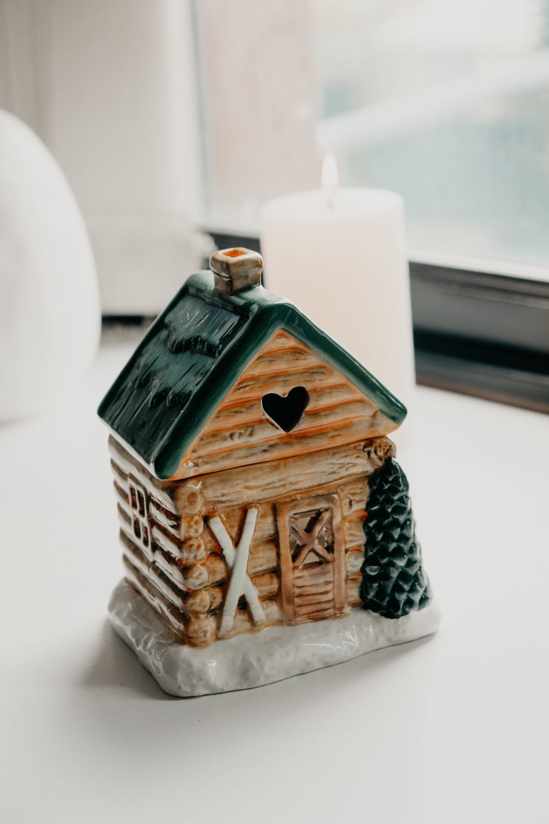 Log Cabin Wax Melt Burner