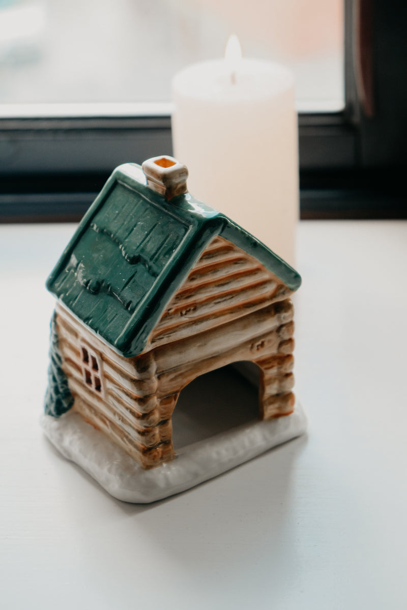 Log Cabin Wax Melt Burner