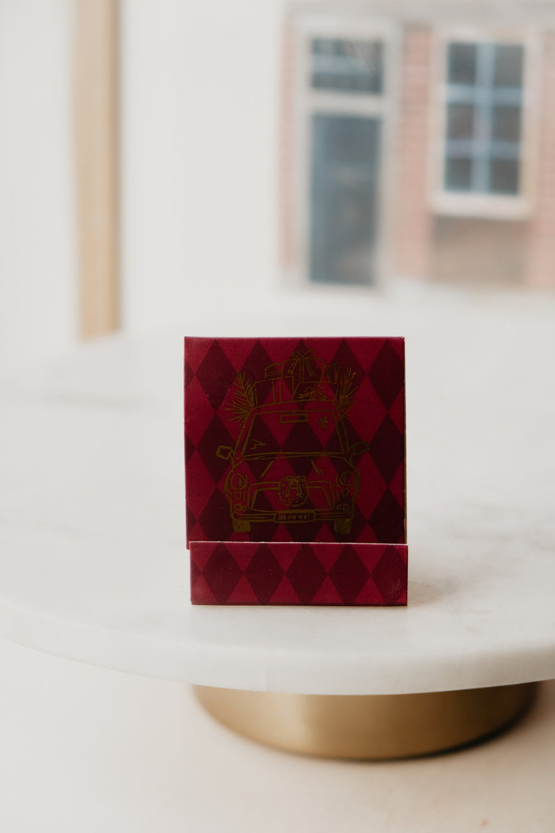 Christmas Driving Home For Christmas Matchbox