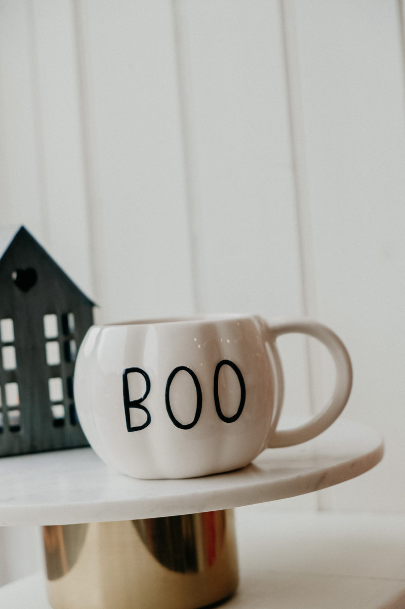 Boo Halloween Autumn Coffee Mug