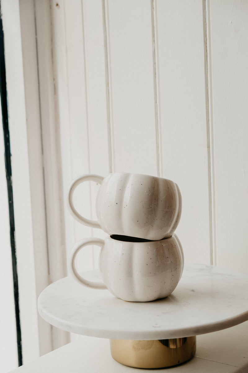 Pumpkin Speckled Autumn Halloween Mug