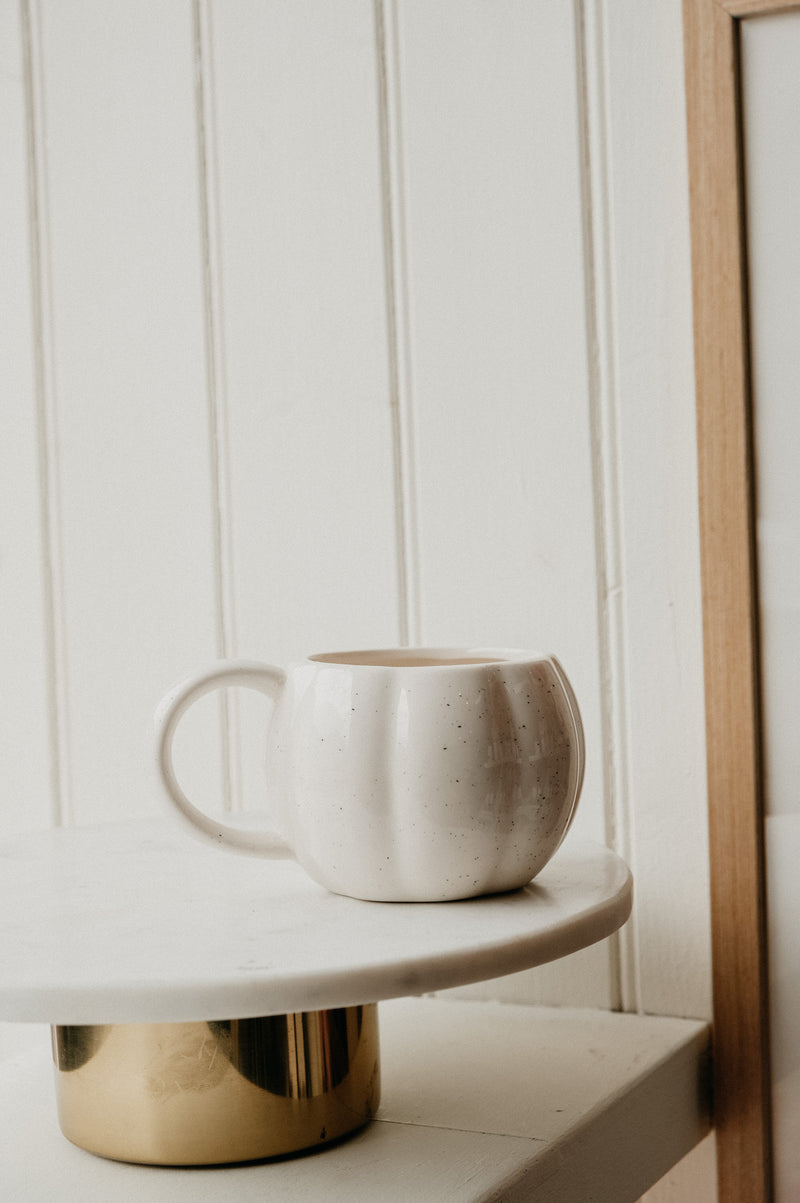 Pumpkin Speckled Autumn Halloween Mug