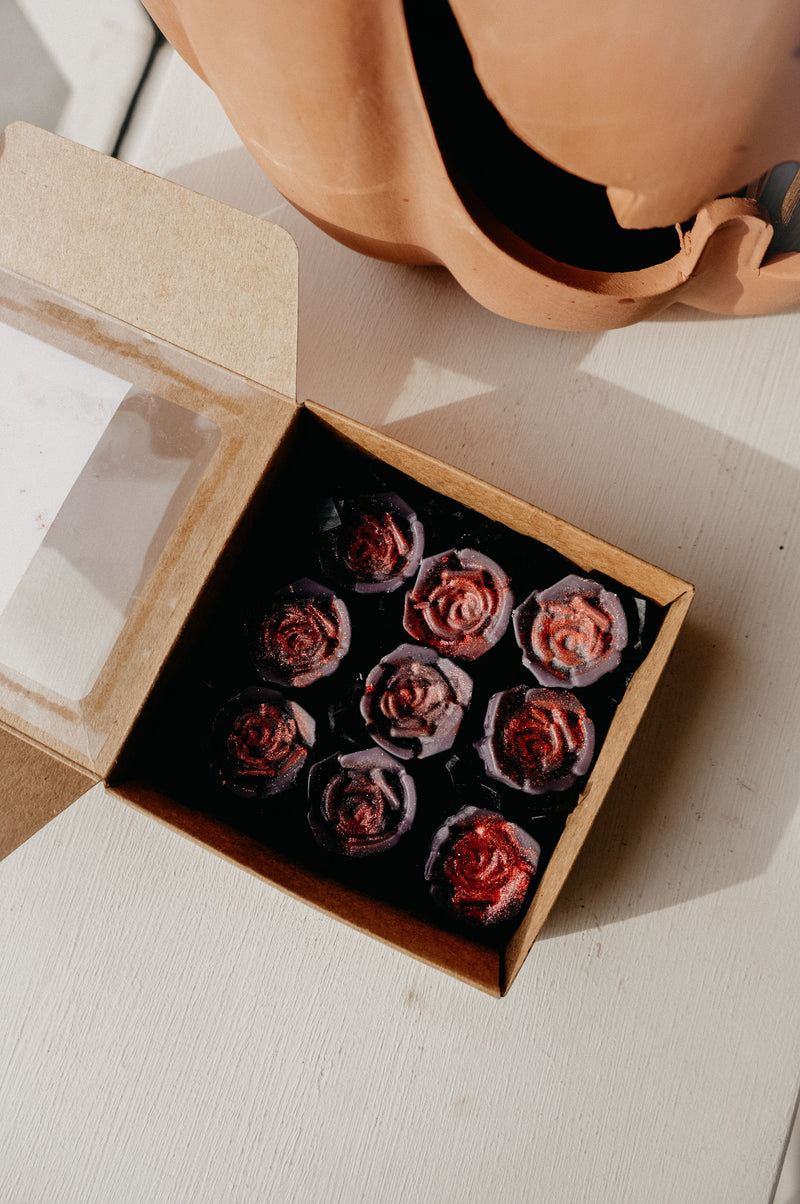Black Rose Peony Blush Shimmer Wax Melts