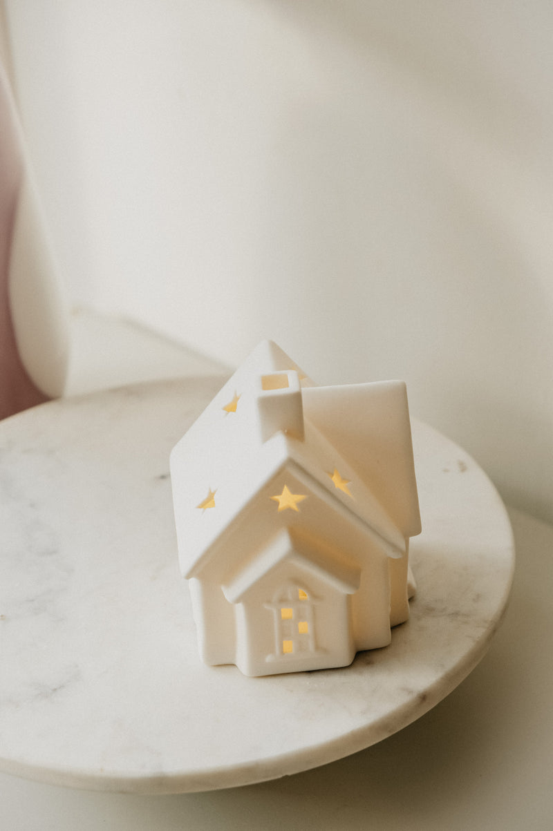 LED Cottage Star House Autumn Lantern