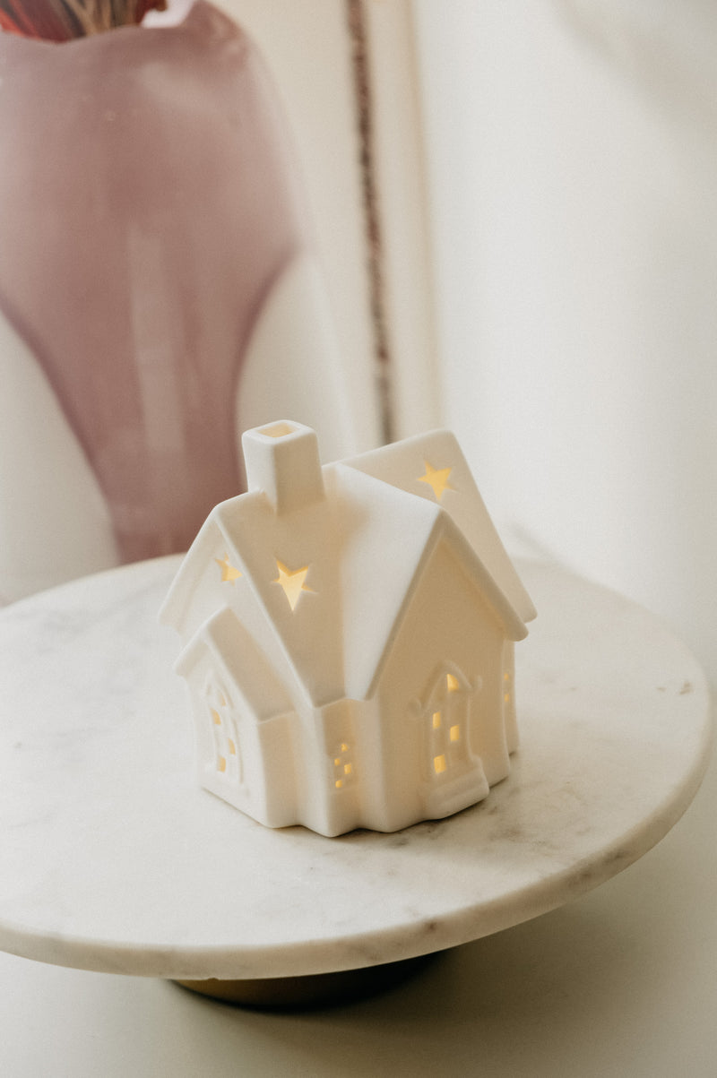 LED Cottage Star House Autumn Lantern