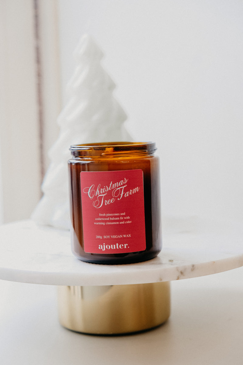 Christmas Tree Farm Soy Wax Candle