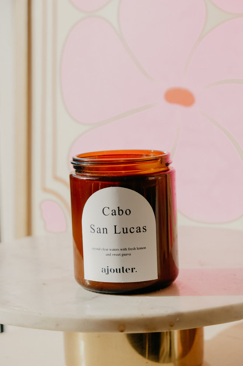Cabo San Lucas Lemon and Guava Soy Wax Candle