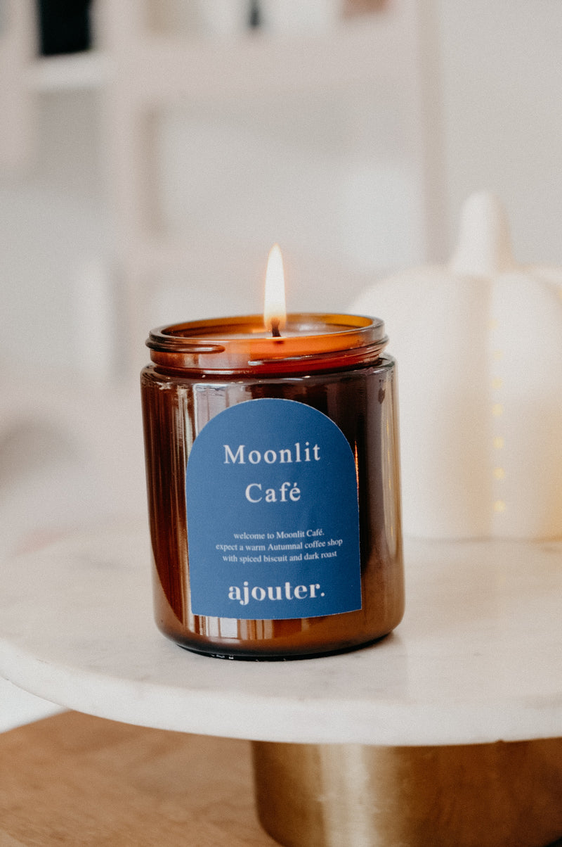 Moonlit Cafe Autumn Soy Wax Candle
