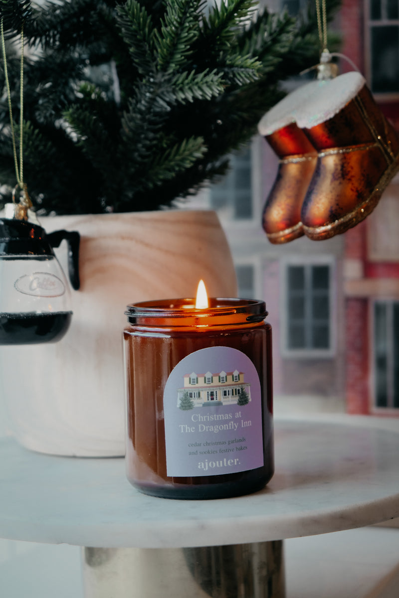 Christmas at The Dragonfly Inn Soy Wax Candle
