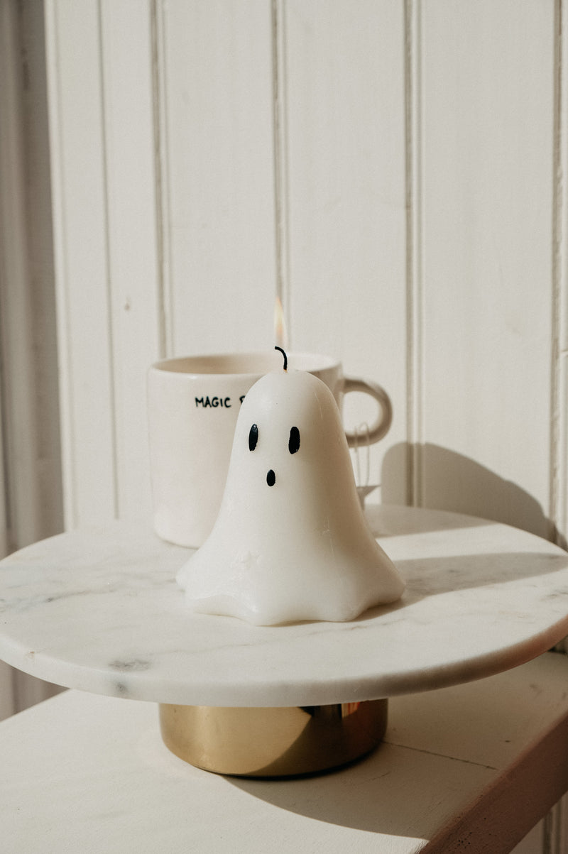 Ghost Candle Halloween Autumn Decor