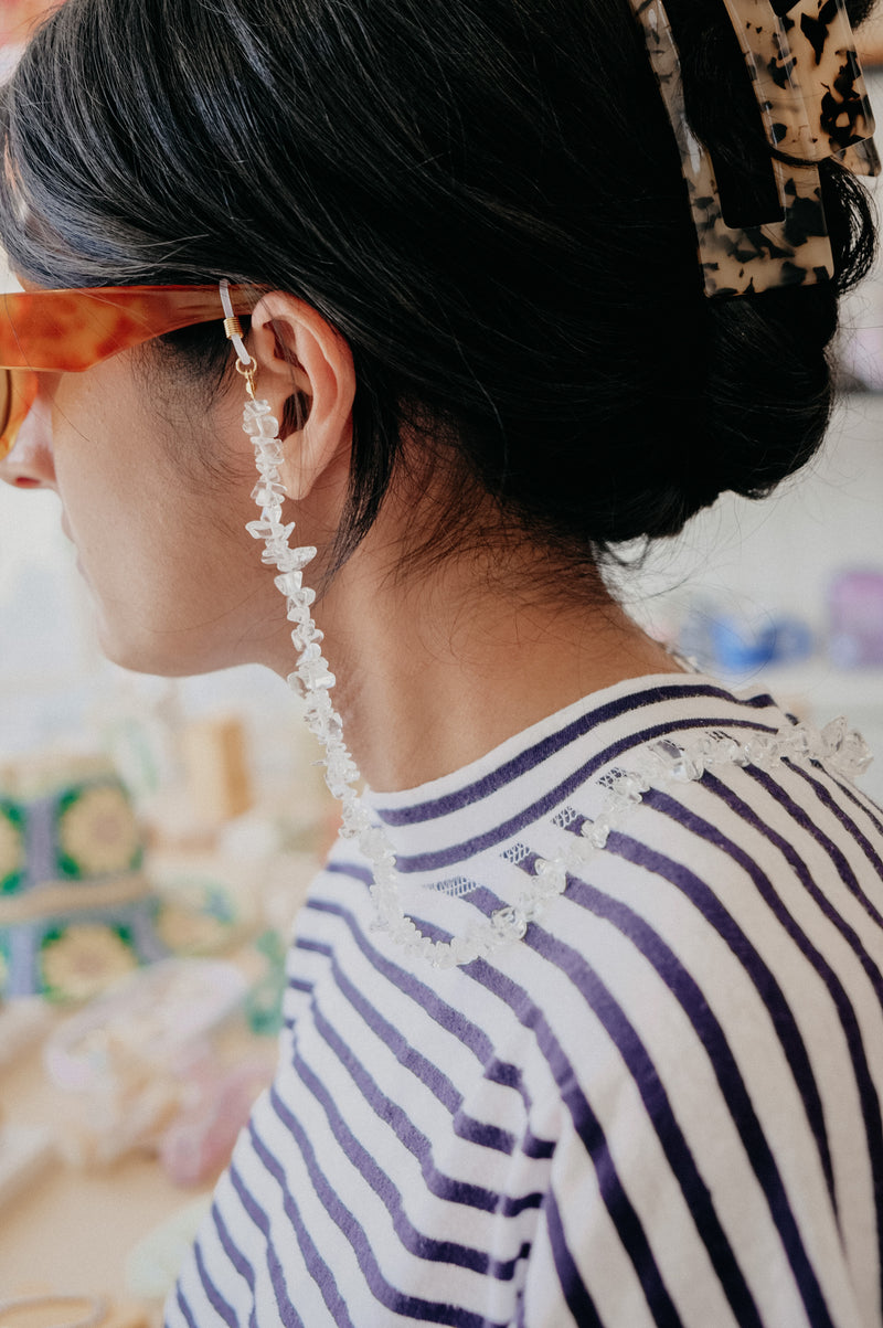 Daisy Crystal Beaded Glasses Chain