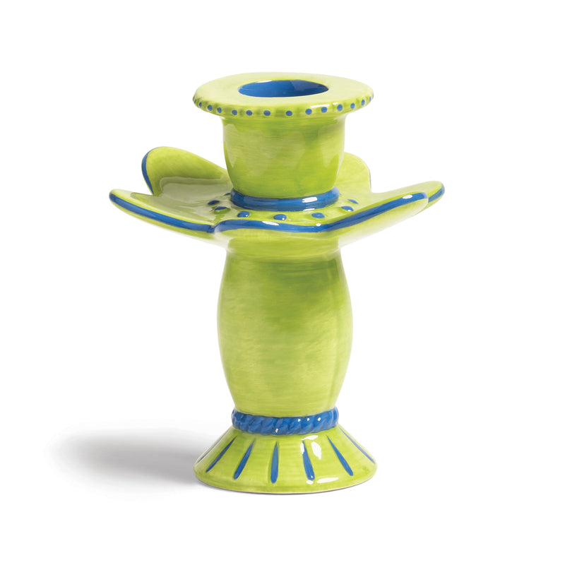 Posy Green Candle Holder
