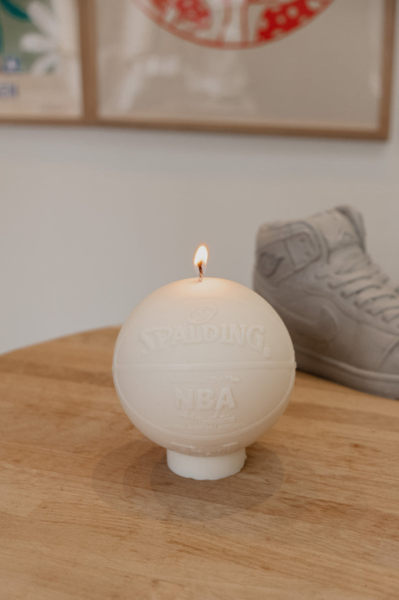 Basketball Aesthetic Candle Handmade Soy Wax