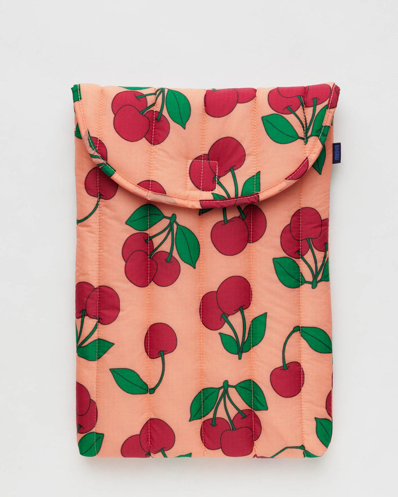 Cherry Puffy Laptop Sleeve